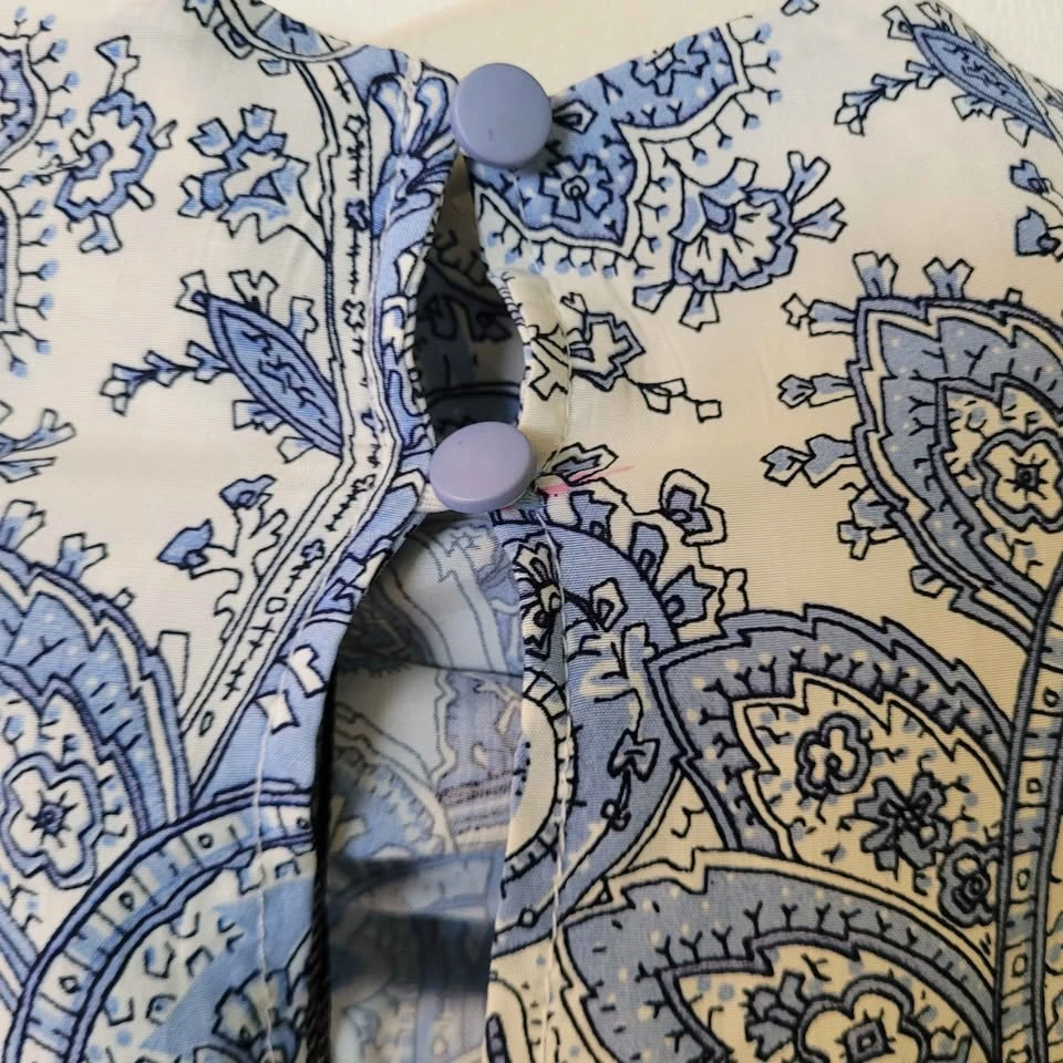 BSL Paisley Print Long Sleeve Midi Dress Size XS $100 OBO - photo 3