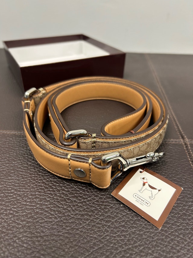 Coach NIB Dog Collar and Leash Set - Rare - photo 2