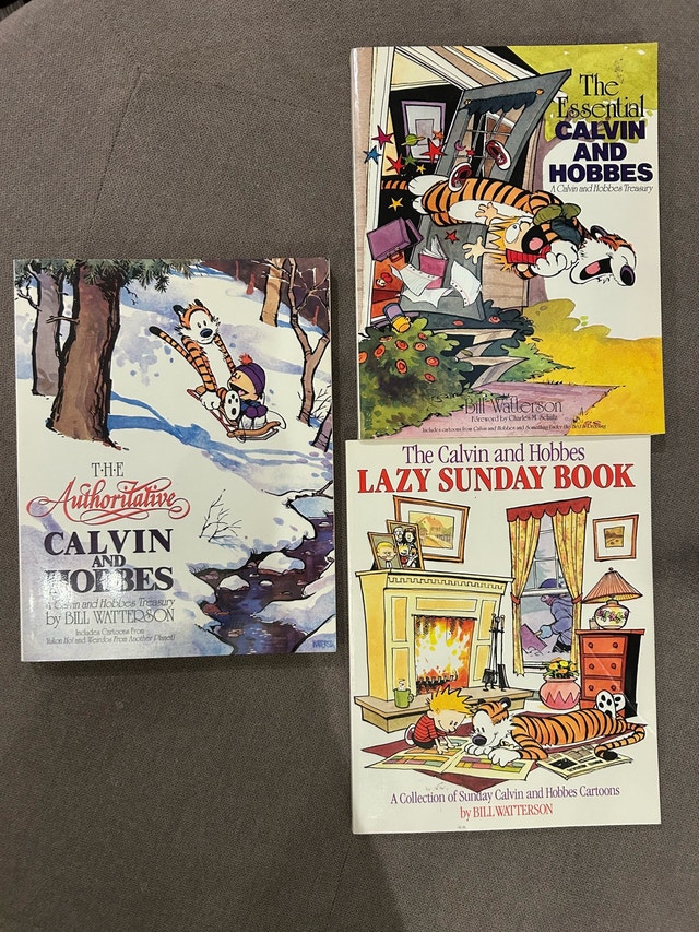 Calvin & Hobbes Book Lot Sale