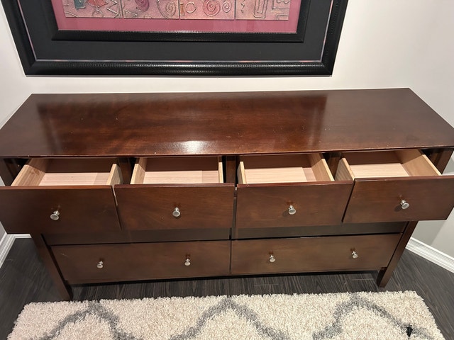 Large high end Dresser in chocolate Brown - photo 2