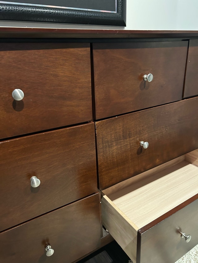 Large high end Dresser in chocolate Brown - photo 3