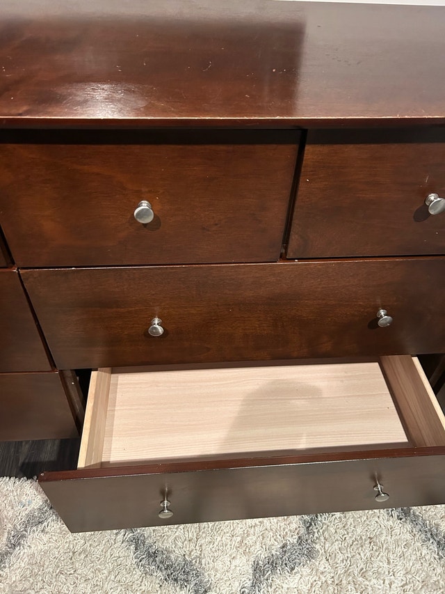 Large high end Dresser in chocolate Brown - photo 4
