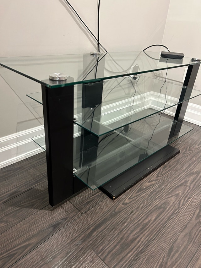 Glass TV 3 Tier Table/Stand - photo 3