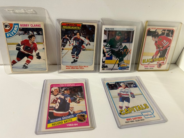 Vintage 80’s Hockey Cards/ Rookies lot sale