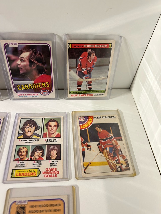 Montreal Canadians/ QC Vintage Hockey Card Lot/ Rookies - photo 2