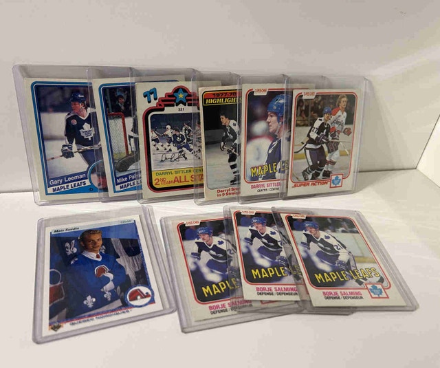 Vintage Maple Leaf Hockey Cards