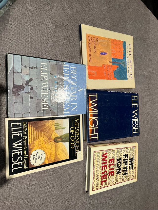 Elie Wiesel Book Lot - photo 3