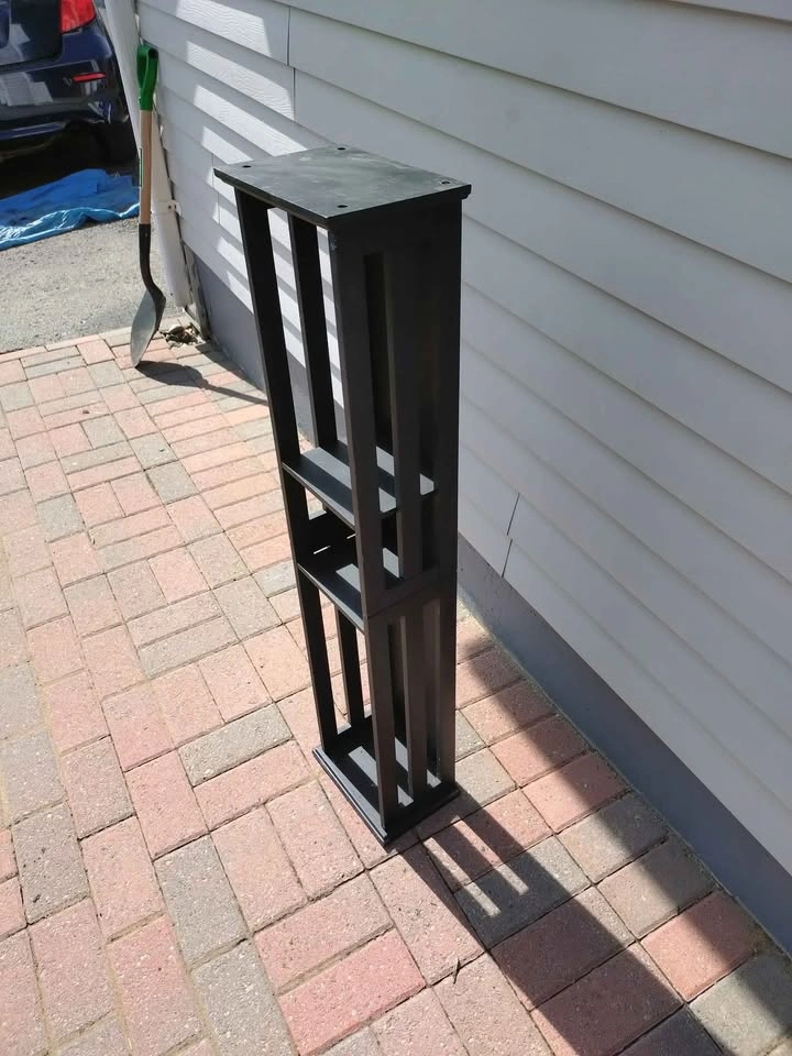 Black Multi-Tier Shelf Unit - photo 3