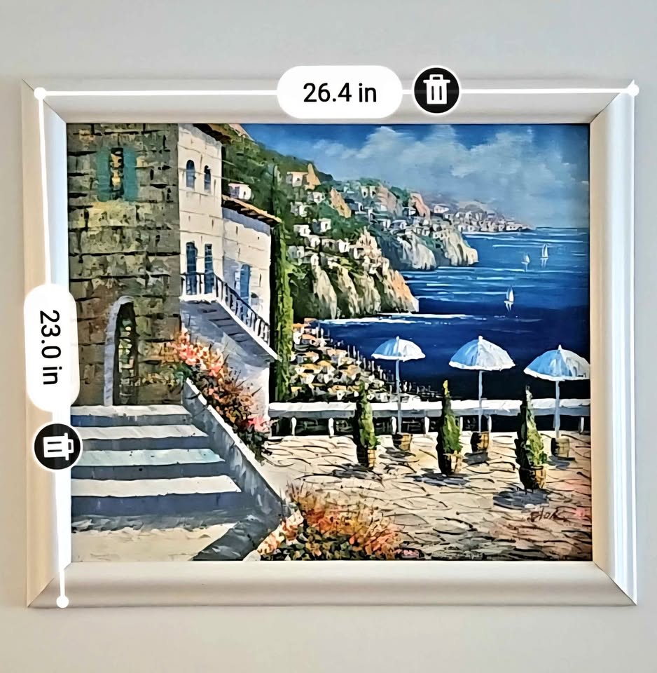 Handpainted Seaside Coastal Art