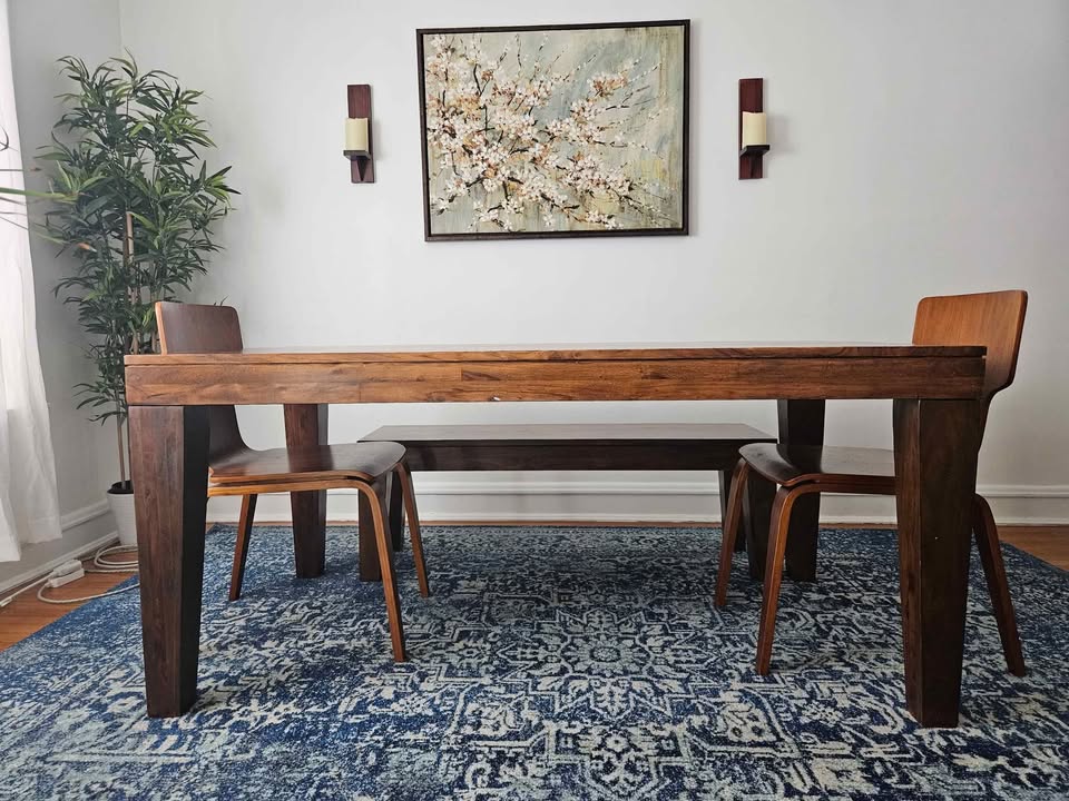 Dining Table, Bench, 2 Chairs - West Elm - photo 3