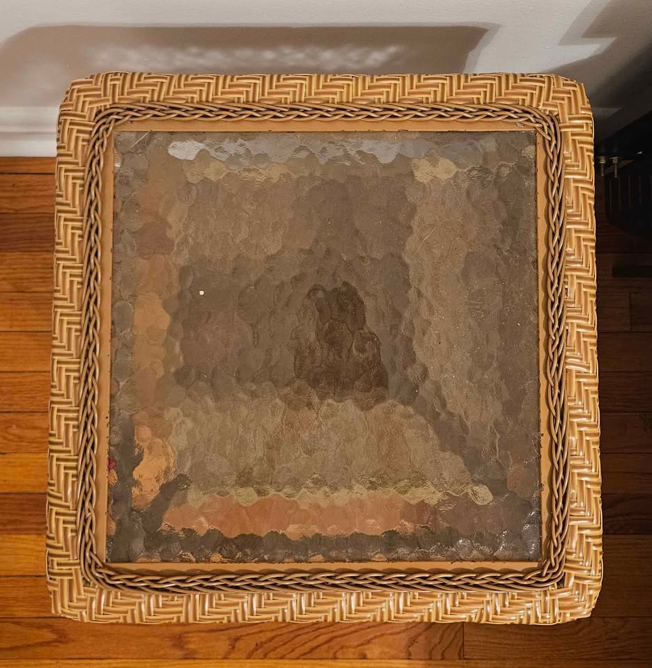 Wicker Side Table - photo 3