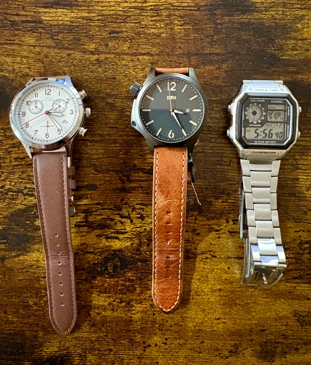 Casio (SOLD) / Edwin / Elevon Watches