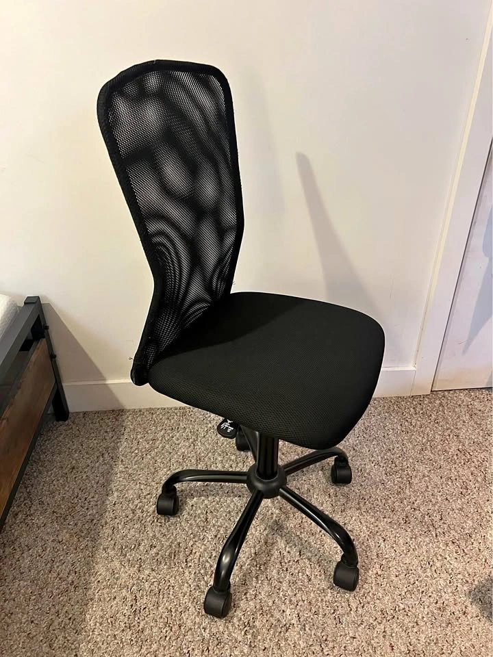 Adjustable Black Desk / Office Chair