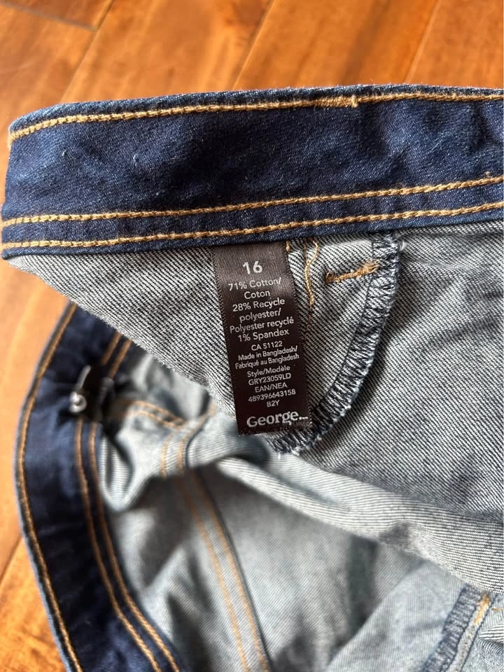 George Blue Jeans Size 16 - photo 3