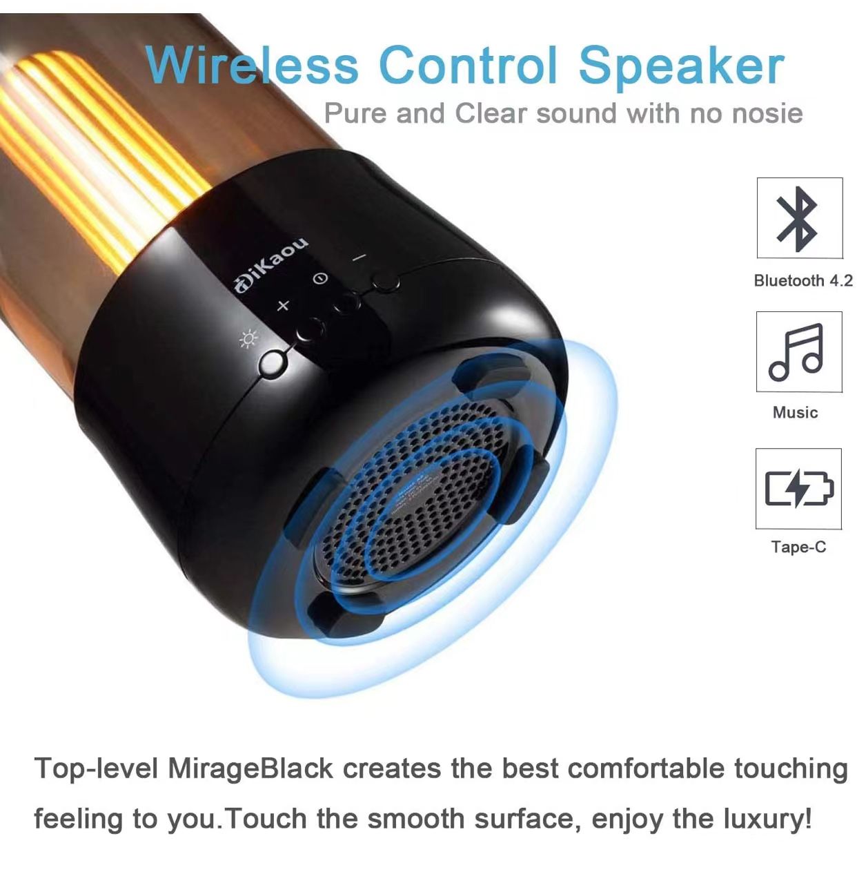 Bluetooth Speaker Night Light - photo 5
