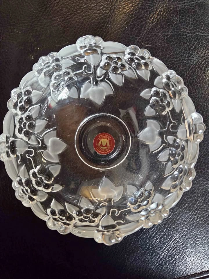 Crystal candy dish