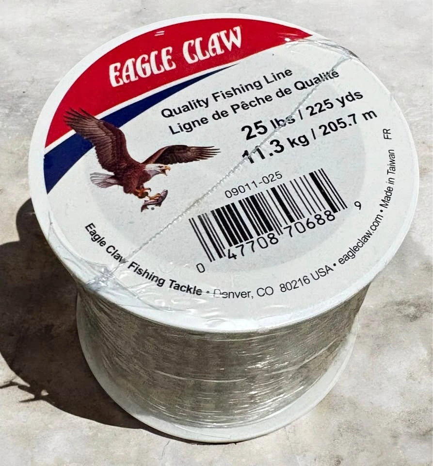 Fishing line 25lbs.
