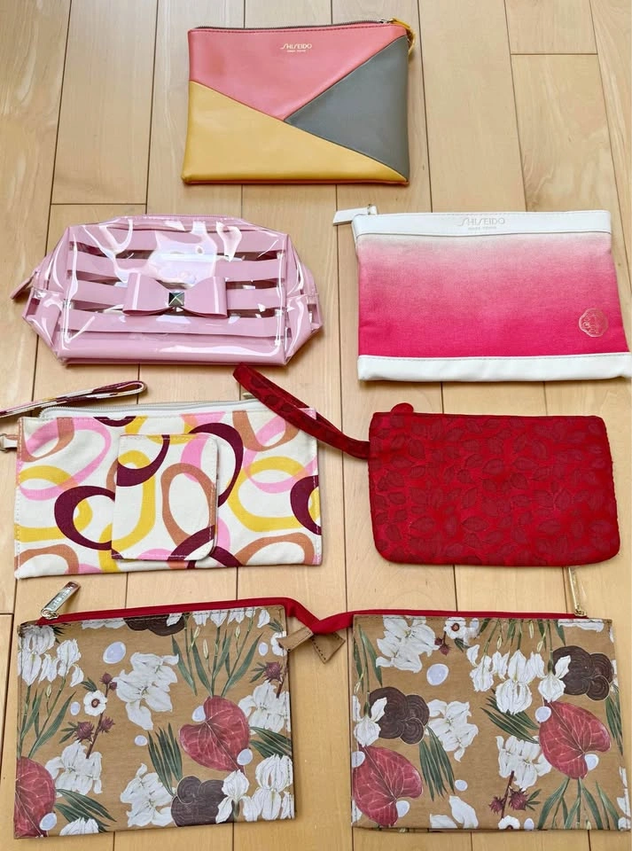 BRAND NEW Shiseido Makeup/Toiletry Bags (Various Sizes)