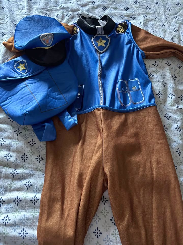 Chase Paw Patrol Costume – Size 4-6
