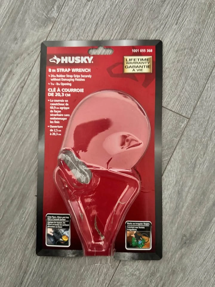 Husky 8 Inch Strap Wrench - photo 3