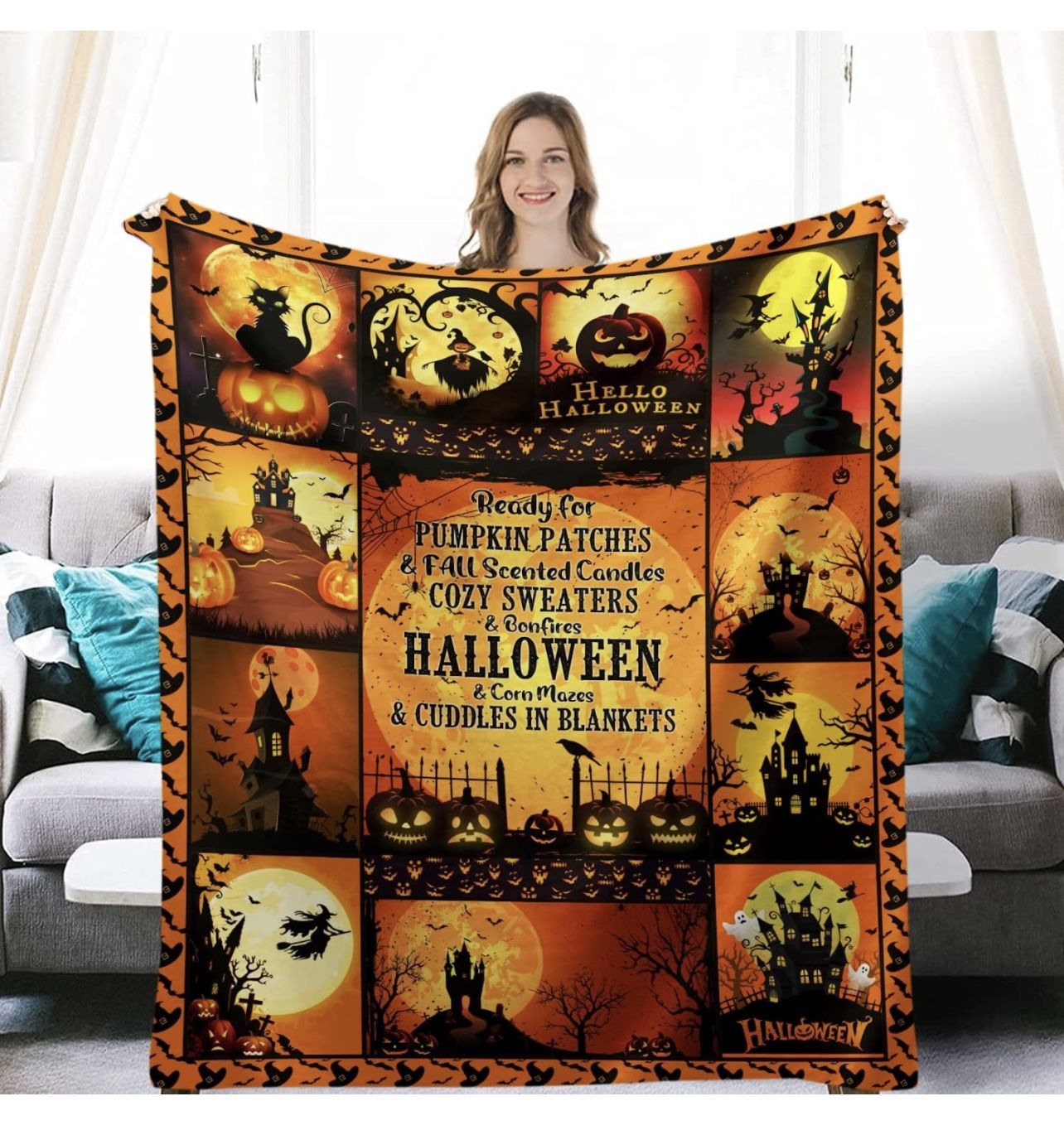 Halloween Blanket