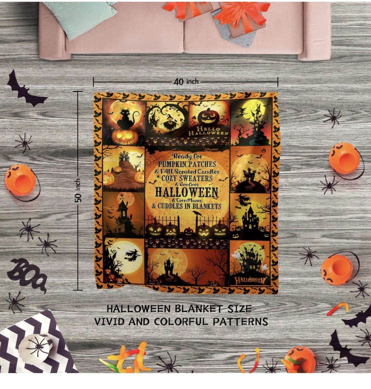 Halloween Blanket - photo 5