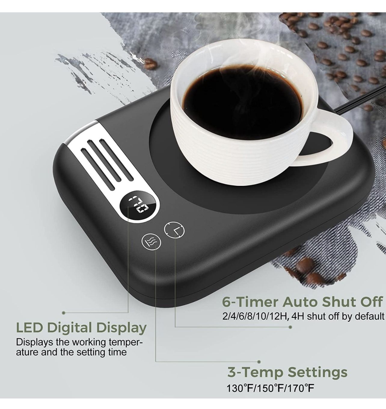 Mug Warmer & Coffee Warmer for Desk - photo 2
