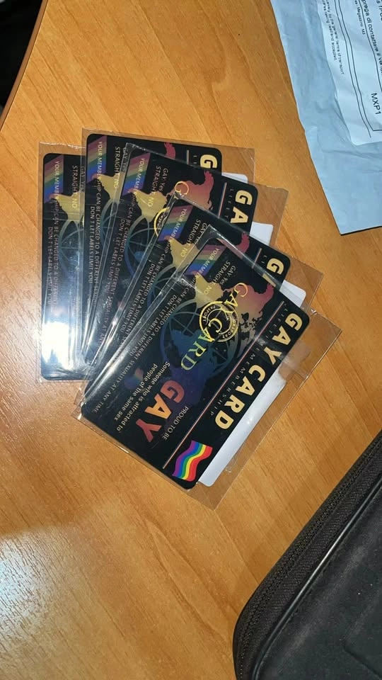 GAY CARD, Pride Lifetime Membership Collectible Card - photo 2