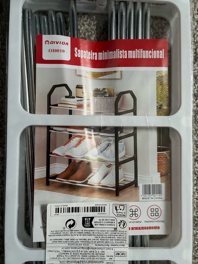DIVIDA Minimalist Multi-functional Shoe Rack Storage - photo 2