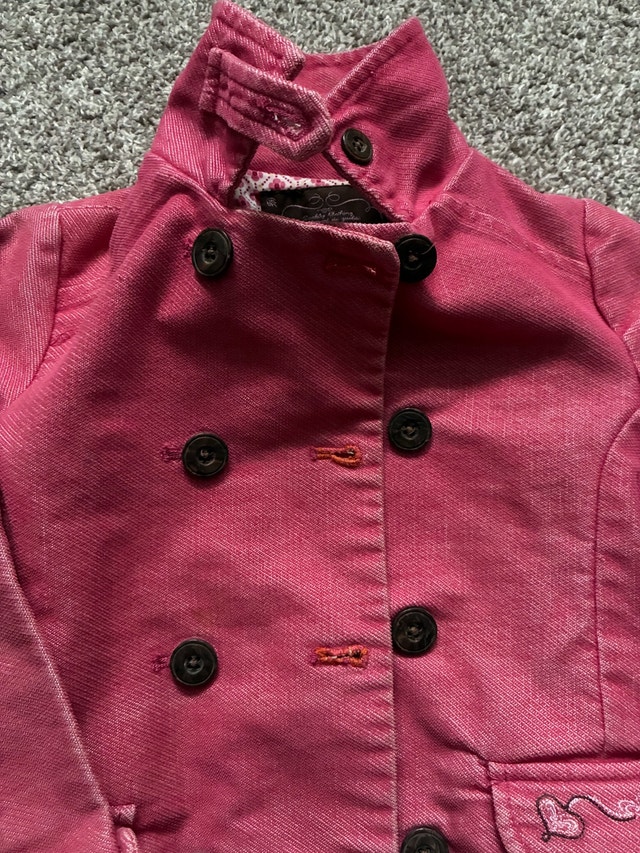 Old Navy Pink Corduroy Jacket 3T - photo 3