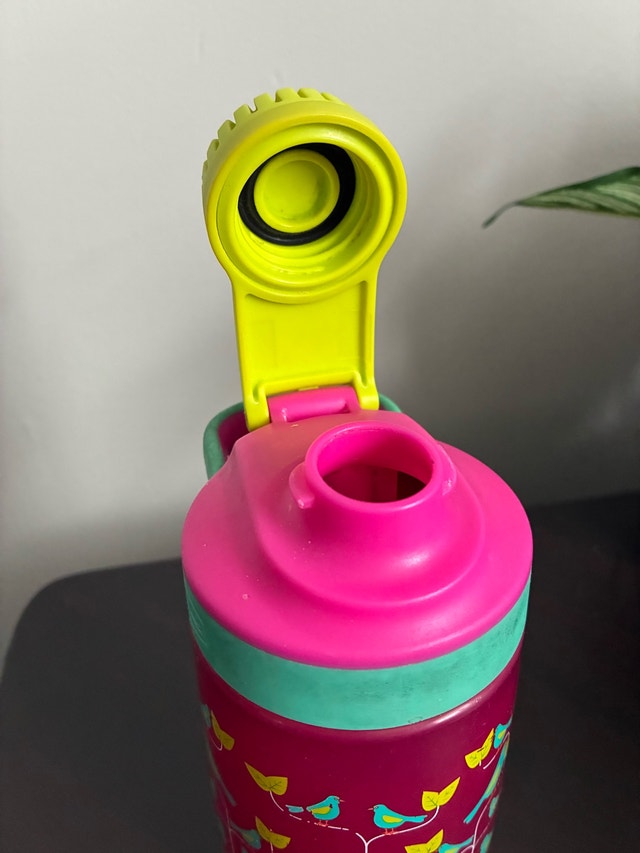 Rubbermaid Colorful Water Bottle with Bird Design - photo 2