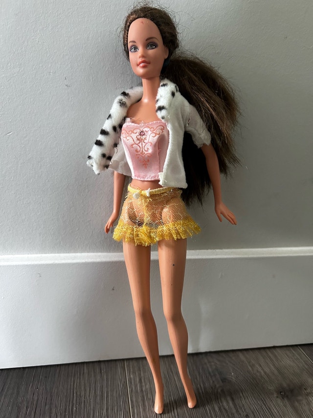 Barbie doll in cute outfit