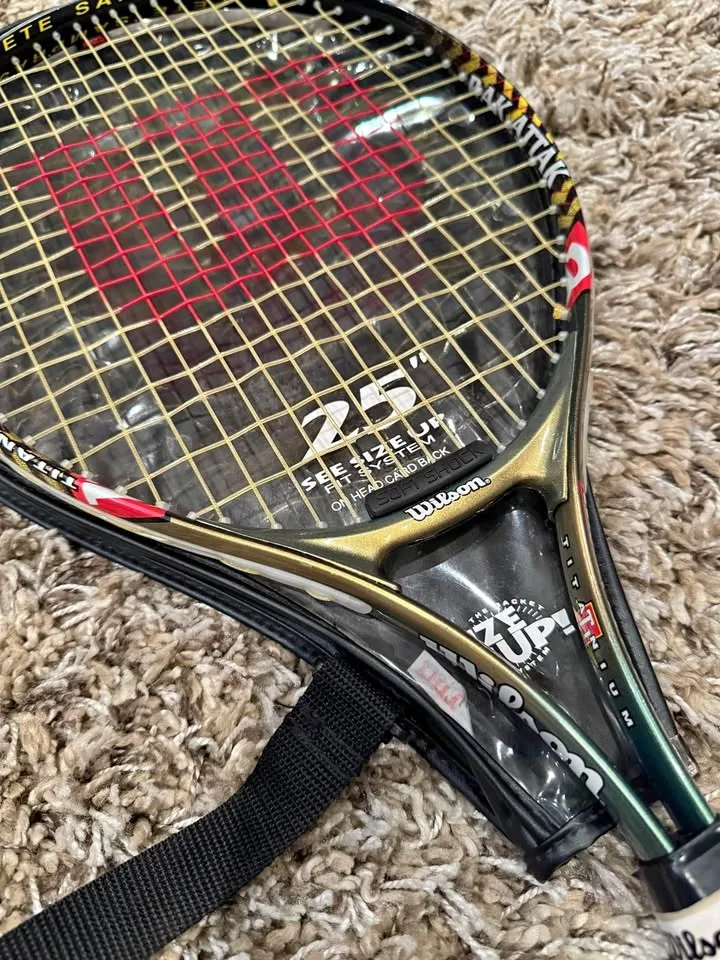 Wilson tennis racket 25” soft shock pro overgrip thumbnail