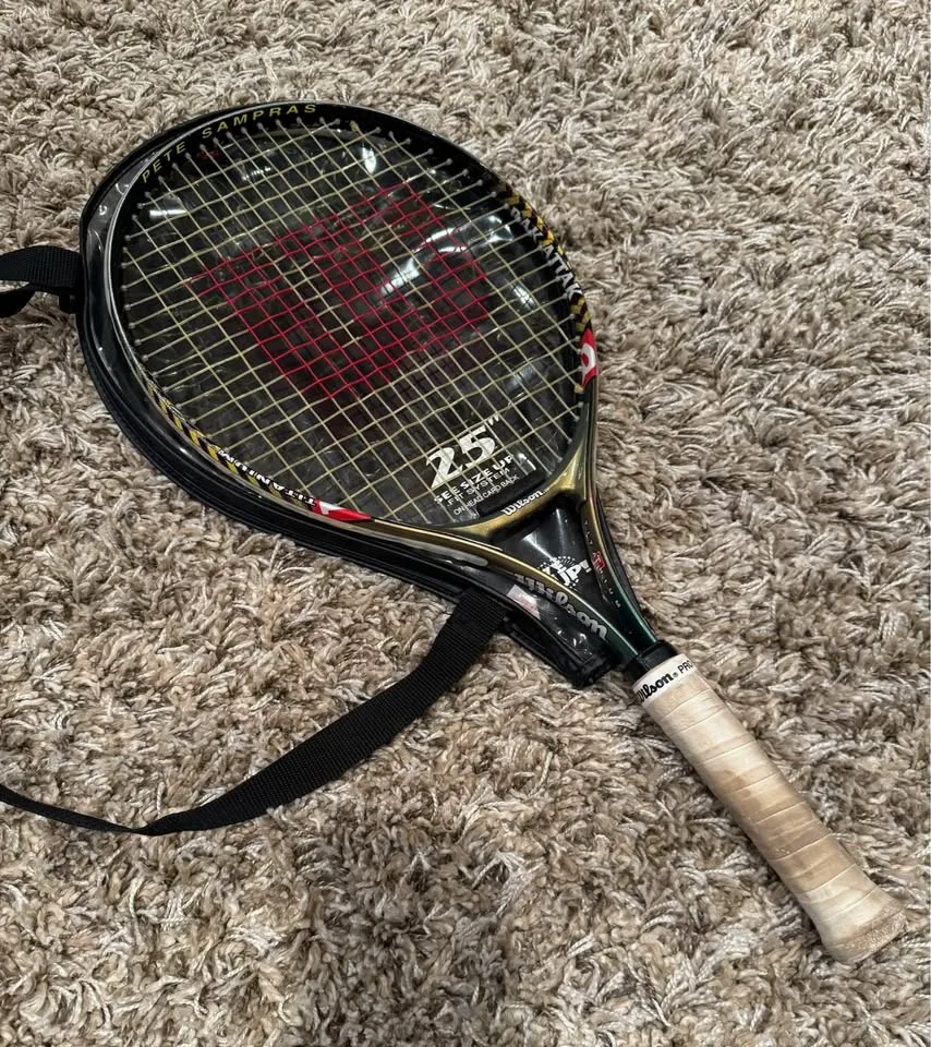 Wilson tennis racket 25” soft shock pro overgrip image indicator(2)