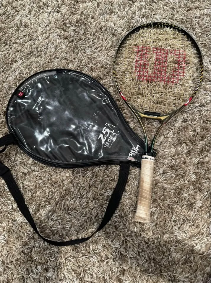 Wilson tennis racket 25” soft shock pro overgrip image indicator(3)