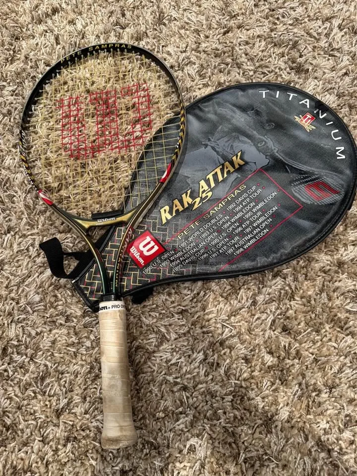 Wilson tennis racket 25” soft shock pro overgrip image indicator(4)