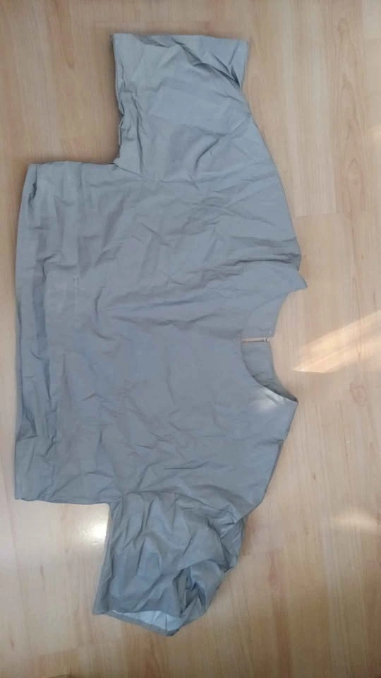 Silver Reflective Short Sleeve Top Size S - photo 2