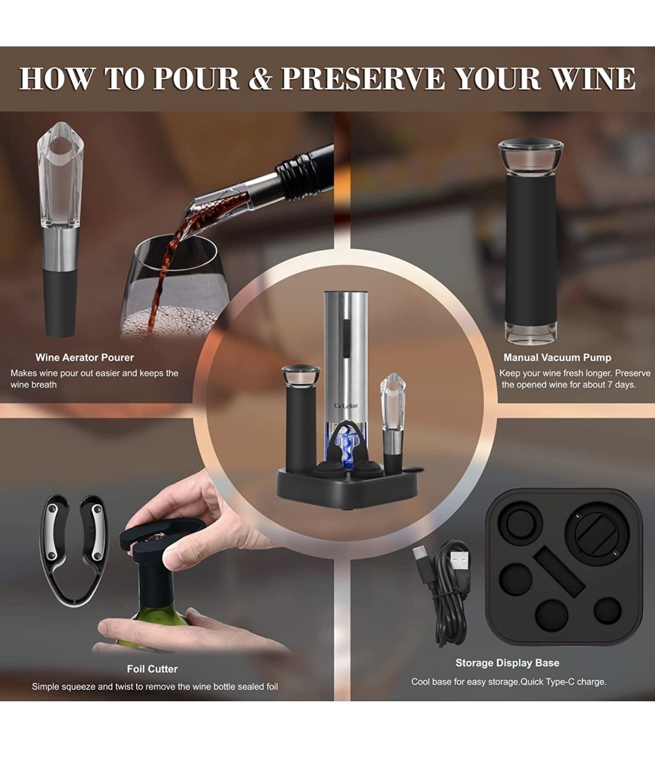 Electric Wine Opener - photo 5