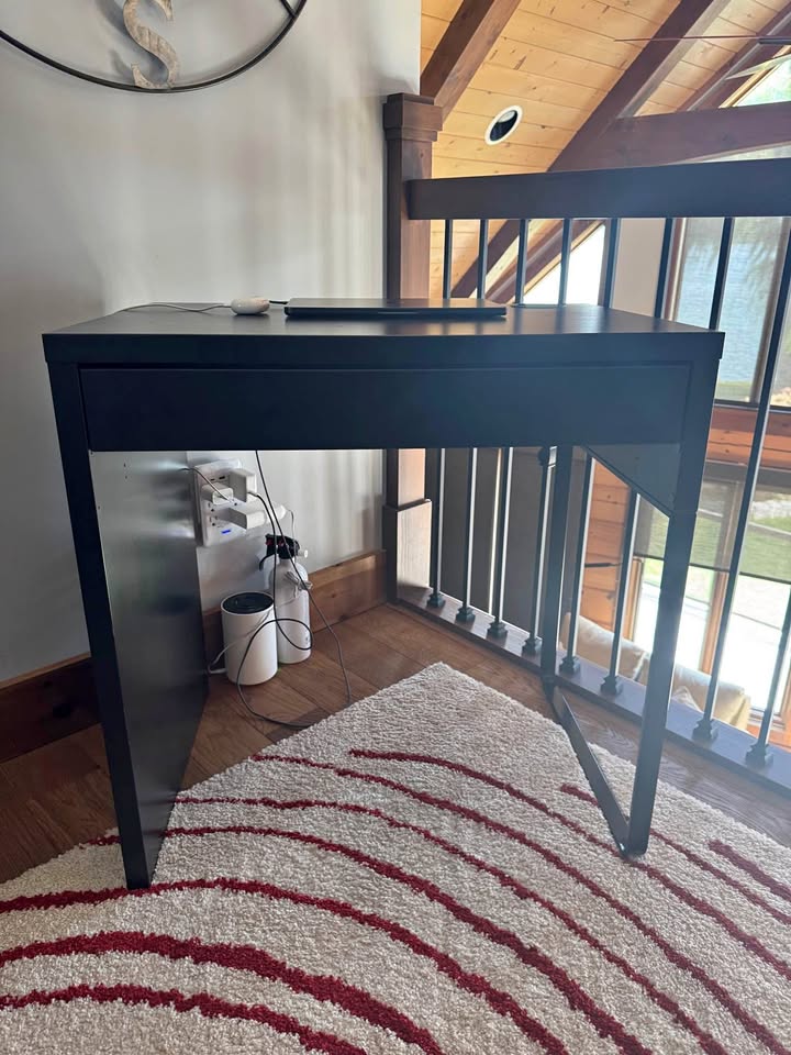 IKEA MICKE Desk – Black-Brown, 73x50 cm (28 ¾×19 ⅝”)