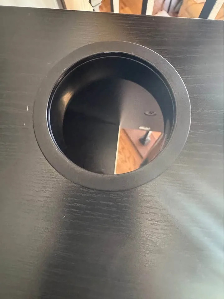 IKEA MICKE Desk – Black-Brown, 73x50 cm (28 ¾×19 ⅝”) image indicator(4)