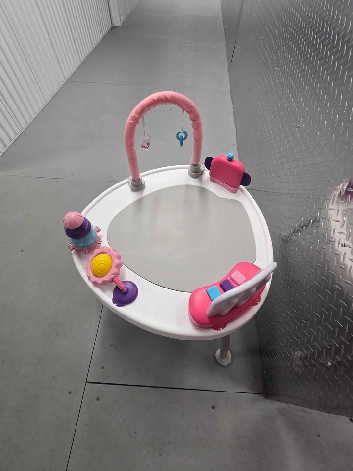 Smart Steps Baby Activity Center Jumper Pink White - photo 3