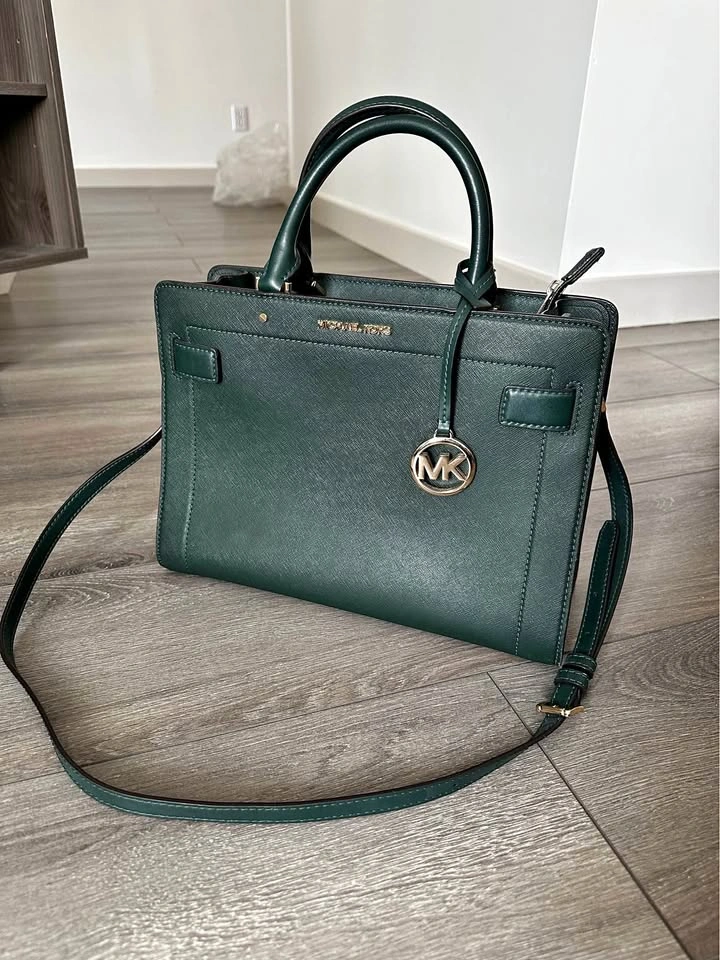 Michael Kors Forest Green Purse