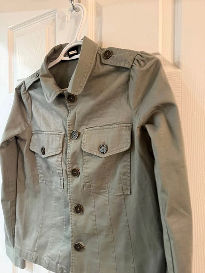 Marc by Marc Jacobs Olive Green Utility Jacket XS - photo 3