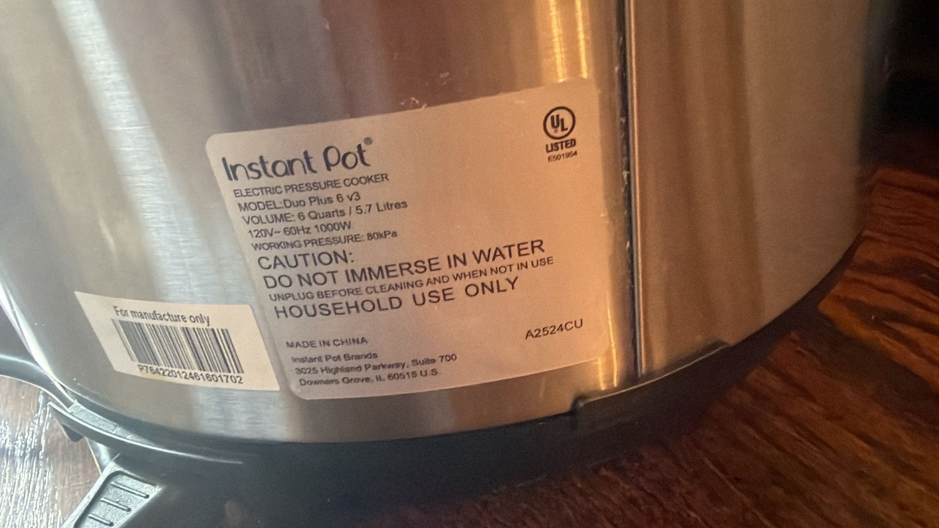 Instant Pot Duo 7-in-1 Electric Pressure Cooker, 6 Quart - photo 2