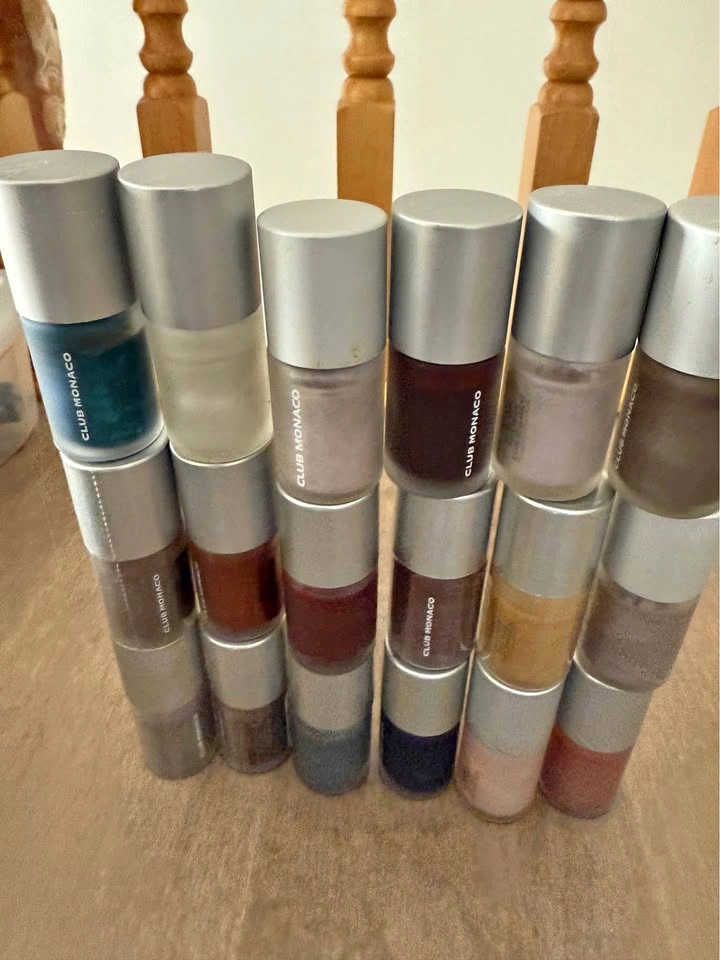 Club Monaco Nail Polish Lot