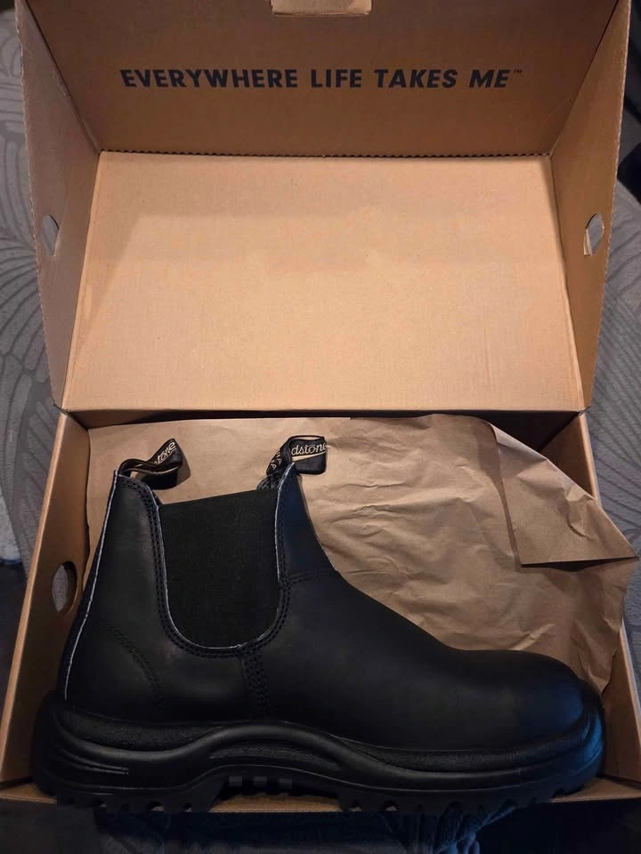 Brand New Blundstone CSA Steel Toe Boots - Black (Size 10.5) - photo 5