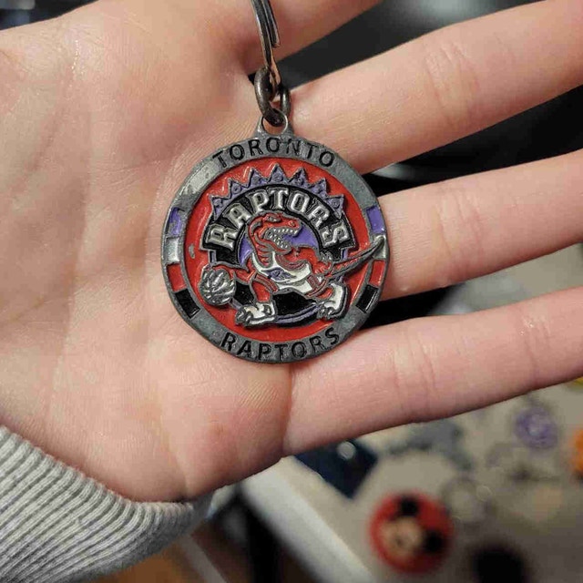Vintage Raptors Keychain
