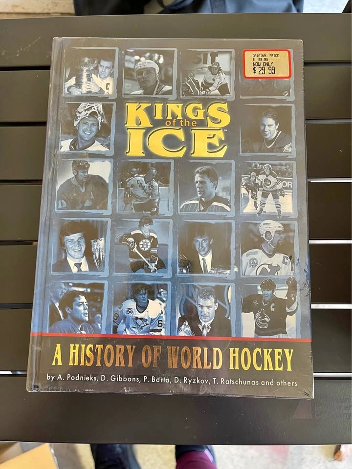 Giant hardcover hockey book - Kings on the Ice - A History of Wo