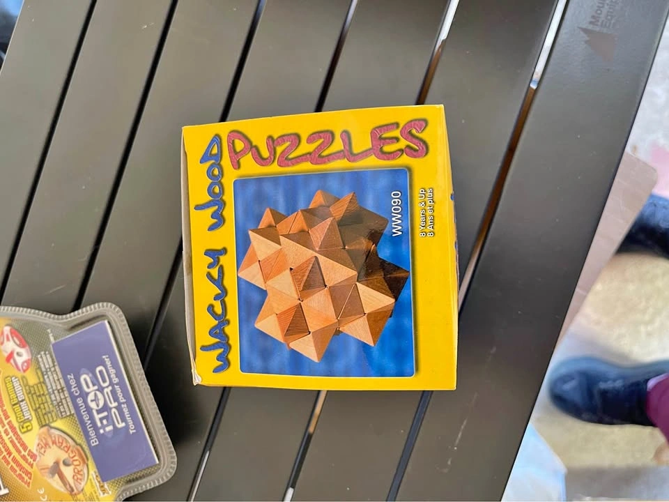 Wooden puzzle 3-D