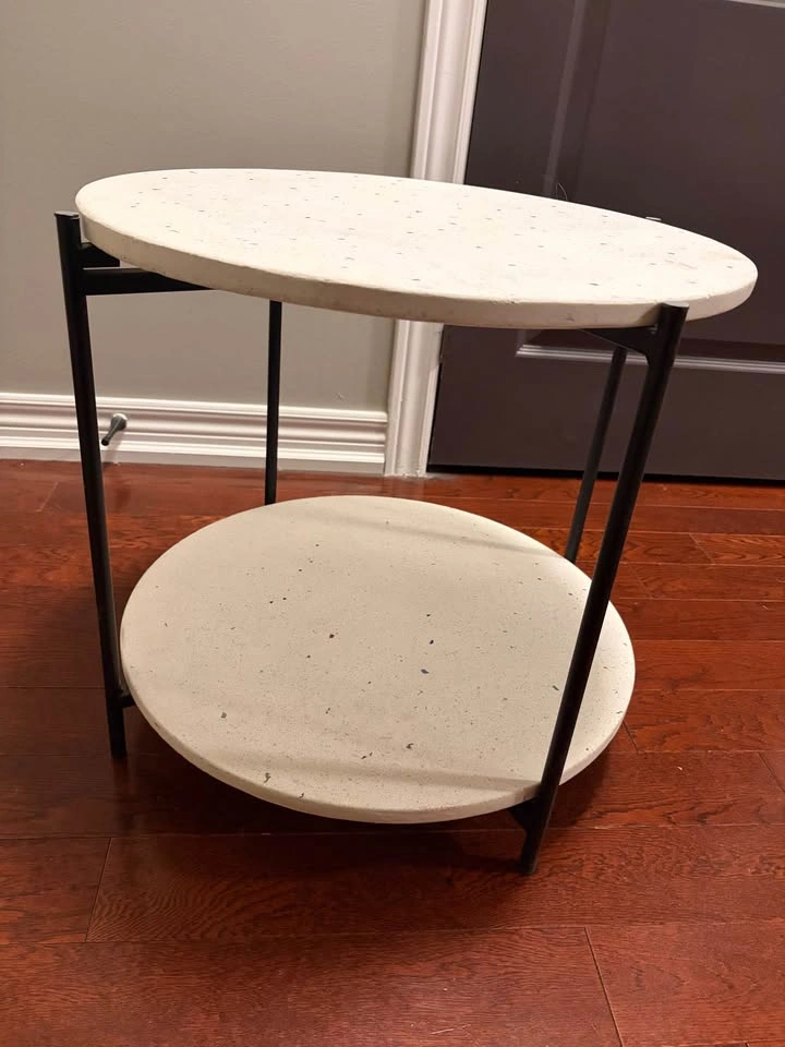 Stone Side Table from Homesense - photo 2